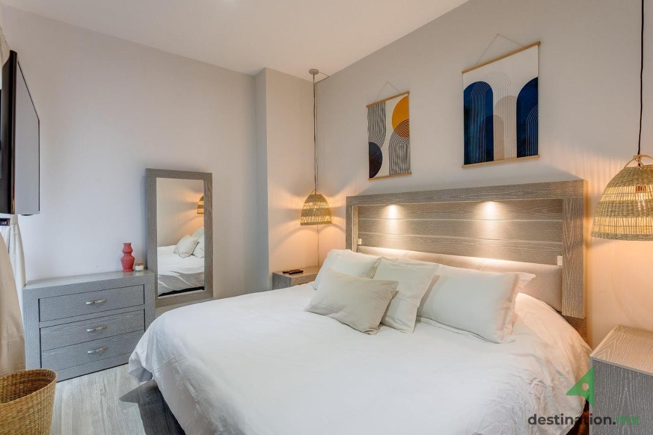 Charming Apartment With Pool, Gym, And Jacuzzi - Kansas 113 Mexico City Ngoại thất bức ảnh
